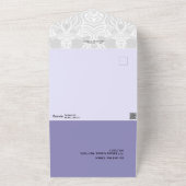 Wedding Invitation | Yumeji-Inspired Design All In One Uitnodiging (Buitenkant)
