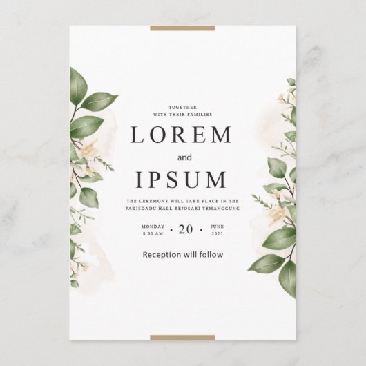 wedding invitations (Dos)