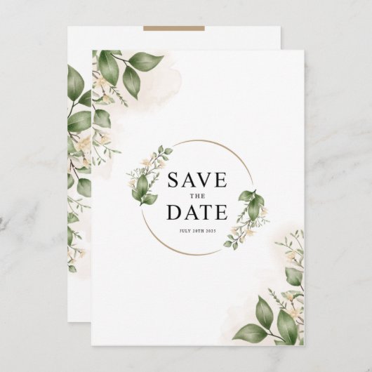 wedding invitations (Devant / Derrière)