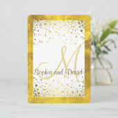 Wedding invitations | Gold Foil (Debout devant)
