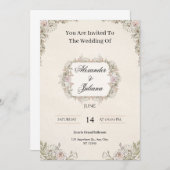  Wedding Invitations Kaart (Voorkant / Achterkant)