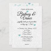 Wedding Invite Kaart (Voorkant / Achterkant)