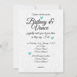 Wedding Invite Kaart