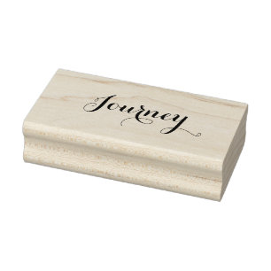 Wedding Journey or Edit to your word typography Rubberstempel