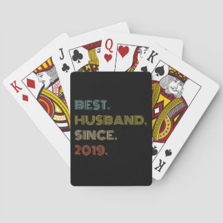 Wedding Jubileum Beste man sinds 2019 Pokerkaarten