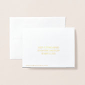 Wedding Jubileum RSVP Response Kaart (Met envelop)