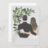 Wedding  kaart (Voorkant / Achterkant)