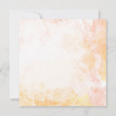 Wedding Kaart Water Color Invitation (Achterkant)