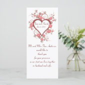 Wedding Keepomwille Favor, Fancy Lijst van het har (Staand voorkant)