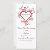 Wedding Keepomwille Favor, Fancy Lijst van het har (Voorkant)