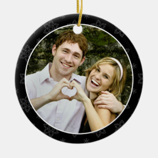 Wedding Keepomwille Foto Ornament in B&W