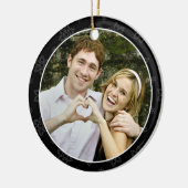 Wedding Keepomwille Foto Ornament in B&W (Links)