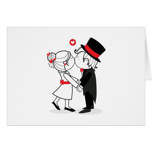 wedding kiss (Voorkant Horizontaal)