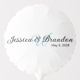 Wedding Label 016 Ballon