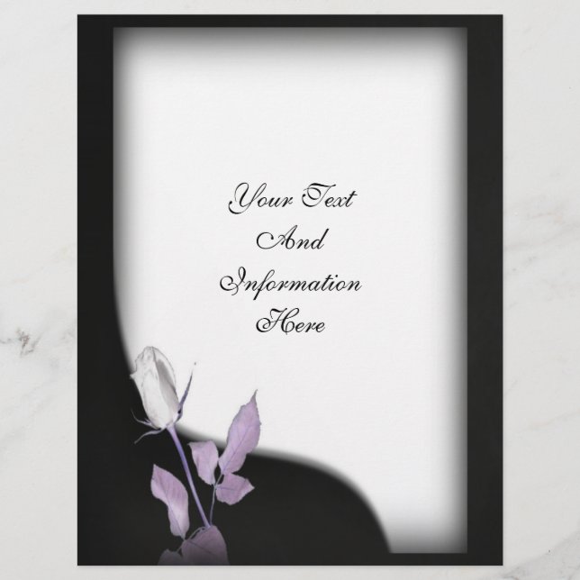 Wedding Letterhead (Voorkant)