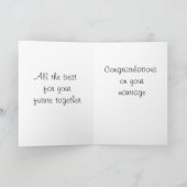 Wedding-Love Kaart (Binnen)