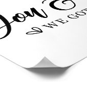 Wedding Love Quote Poster (Hoek)