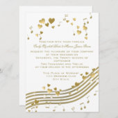 Wedding Love Song Kaart (Voorkant / Achterkant)