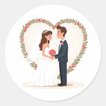 Wedding Love Sticker