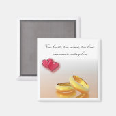 Wedding Magnet Magneet (Voorkant / Achterkant)