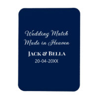 Wedding Match made in heaven bruiloft gunsten blau
