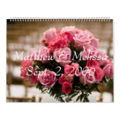 Wedding, Matthew & Melissa Sept. 2, 2006, graduati Kalender (Hoes)