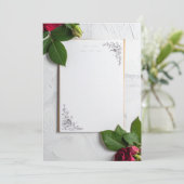 wedding menu (Staand voorkant)