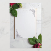 wedding menu (Voorkant)