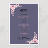 Wedding Menu (Voorkant)