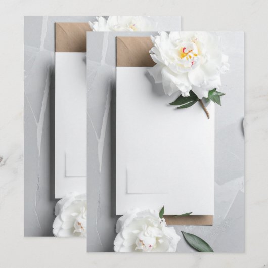 wedding menu (Voorkant / Achterkant)