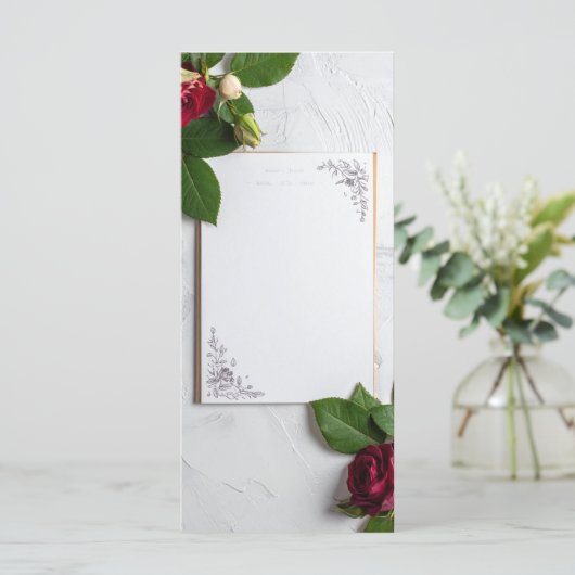 wedding menu (Debout devant)