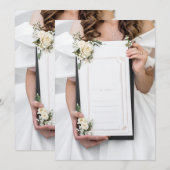 wedding menu (Voorkant / Achterkant)