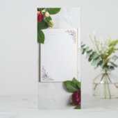 wedding menu (Staand voorkant)