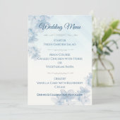 Wedding Menu Elegant Editable  (Debout devant)