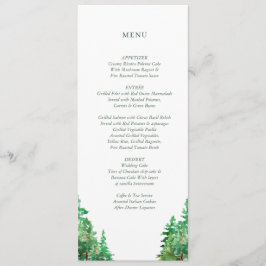 WEDDING MENU-KAART MENU