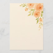 Wedding Menu Template | Elegant Minimalist Design (Dos)