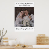 Wedding Mosaic Poster (Keuken)