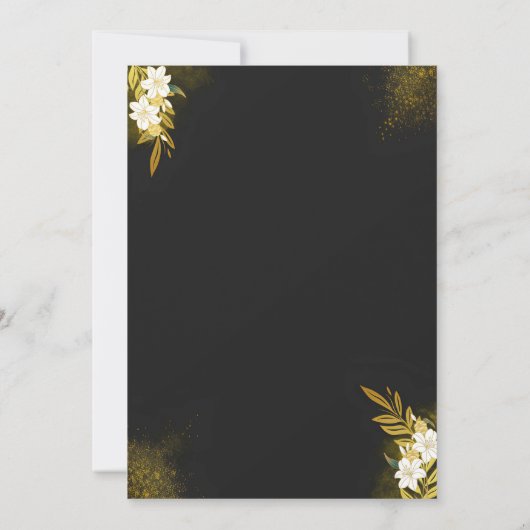 Wedding Note: The best Invitation Kaart (Achterkant)