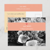 Wedding of Event Planner Marketing Briefkaart (Voorkant / Achterkant)