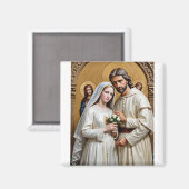 Wedding of Mary & Joseph, Magnet Magneet (Voorkant / Achterkant)