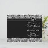 Wedding Order of Service and Ceremony Program (Staand voorkant)