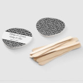 Wedding Paddle Fan Handwaaier (Niet-gemonteerd)