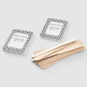 Wedding Paddle Fan Handwaaier (Niet-gemonteerd)