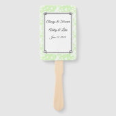 Wedding Paddle Fan Handwaaier (Voorkant)