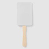 Wedding Paddle Fan Handwaaier (Achterkant)