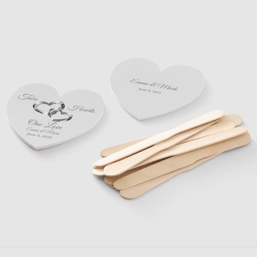 Wedding Paddle Fan Handwaaier (Niet-gemonteerd)