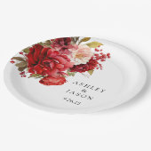 Wedding  papieren bordje (Gekanteld)