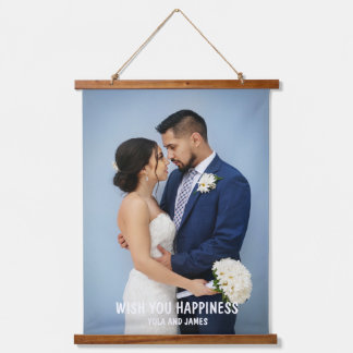 Wedding Party Script Foto Overlay Opknoping Hangend Wandkleed