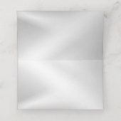 Wedding Party Silver Hearts Grey Black Elegant (Binnenkant ongevouwen)