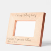 Wedding Pas getrouwd Jubileum Tree Gegraveerde Lijstjes (Links)